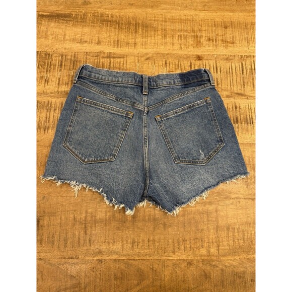 Abercrombie & Fitch The Mom Short High Rise Jean Shorts Womens Size 4 - Picture 4 of 11